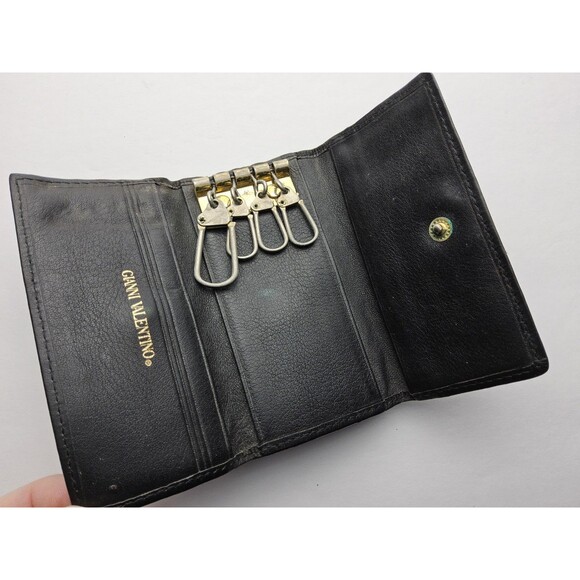 Gianni Valentino 4 Keychain Case Wallet - Picture 7 of 8